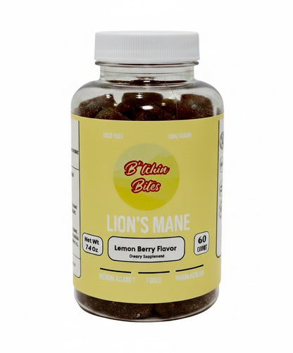 B*tchin Bites Lions Mane Mushroom Gummy Supplement