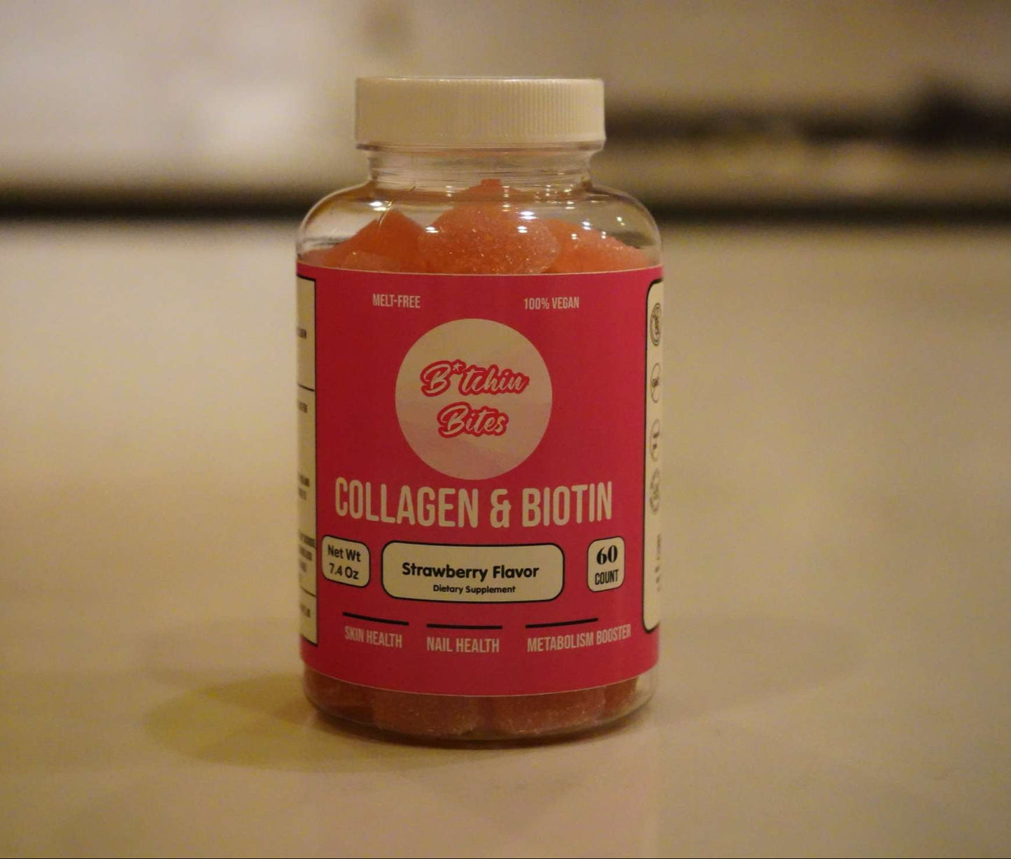B*tchin Bites Skin & Nails Gummy Suppliment